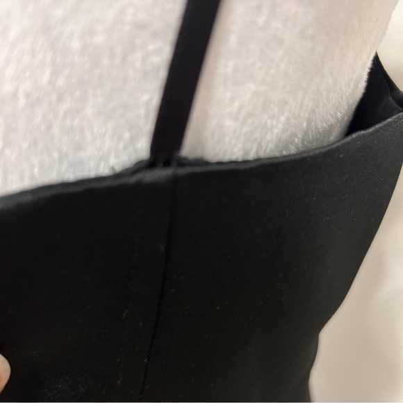 Vintage Fairweather Women’s Size 2 Black long fit and flare Maxi Dress witchy - Picture 7 of 16